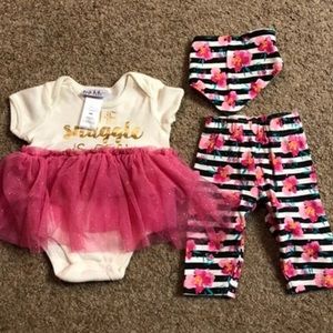 Baby girl fashion outfit